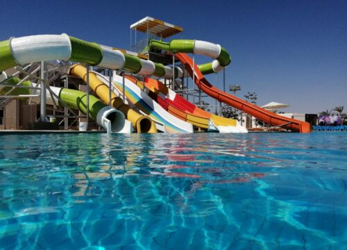 Enjoy the water park